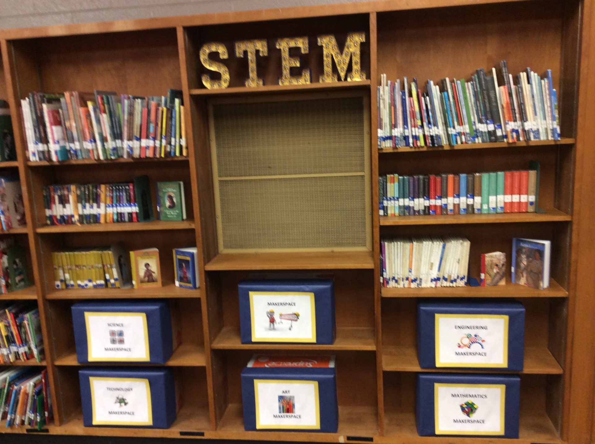 STEM books are available for checkout