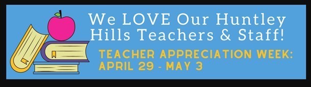 teacher appreciation week april 29- may3